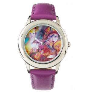 VENETIAN MASQUERADE / HARLEQUIN AND COLUMBINE WATCH