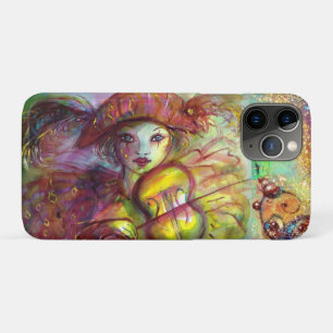 VENETIAN MASQUERADE / HARLEQUIN PLAYING VIOLIN iPhone 11 PRO CASE
