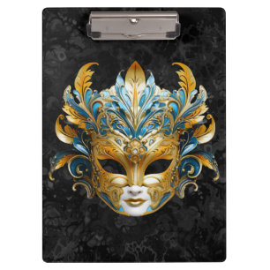 Venetian Masquerade Mask Clipboard