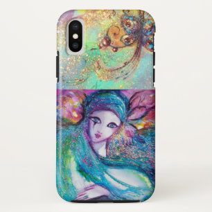 VENETIAN MASQUERADE /MASK IN BLUE iPhone XS CASE