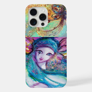VENETIAN MASQUERADE /MASK IN BLUE iPhone CASE