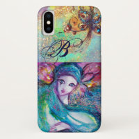 VENETIAN MASQUERADE /MASK IN BLUE MONOGRAM