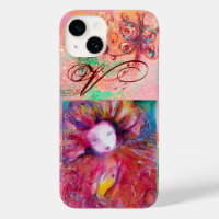 VENETIAN MASQUERADE - MASK IN RED MONOGRAM