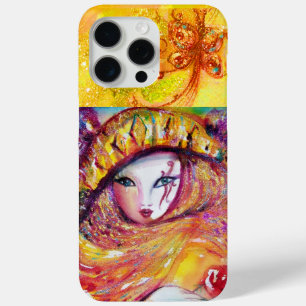 VENETIAN MASQUERADE - MASK IN YELLOW iPhone 15 PRO MAX CASE