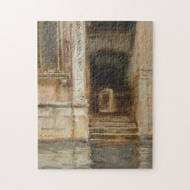 Venetian Passageway Jigsaw Puzzle (Vertical)