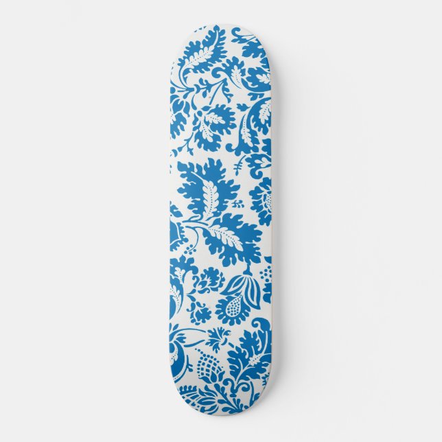 Venetian Pattern (by William Morris) Skateboard (Front)