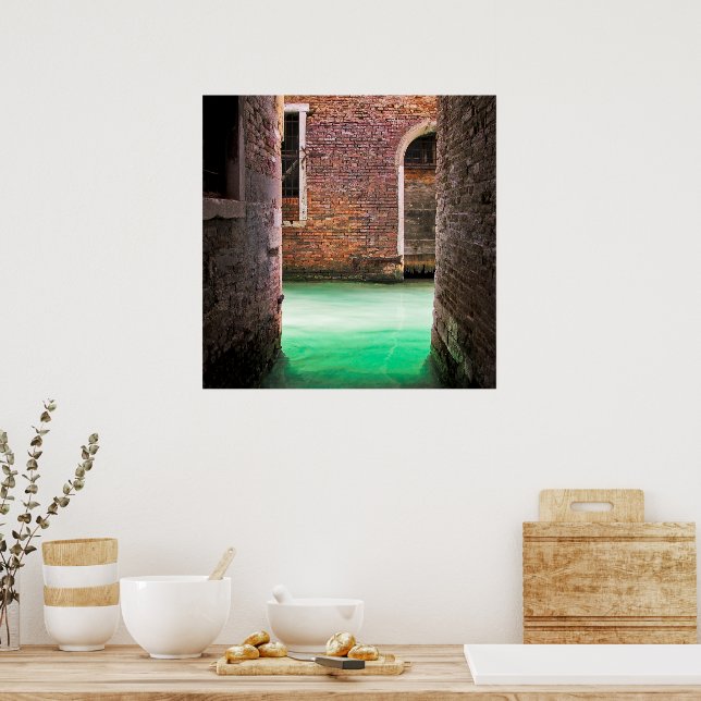 VENETIAN SIDEWALK Poster (Kitchen)