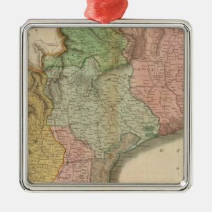 Venetian States Metal Tree Decoration