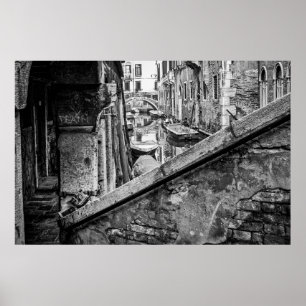 VENETIAN STREET PHOTOGRAPH Poster