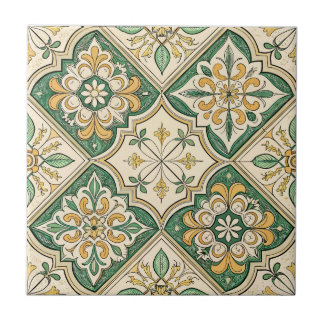 Venetian Style Ceramic Tile | Luxury Italian Baroq