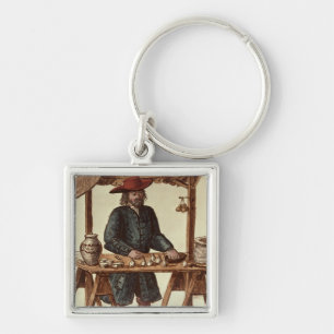 Venetian Tobacco Vendor Key Ring