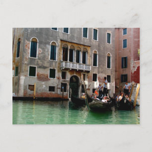 Venetian Traffic Postcard