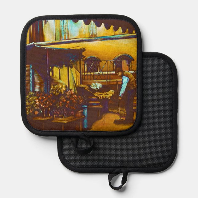 Venetian Venditore Pot Holder (Front/Back)