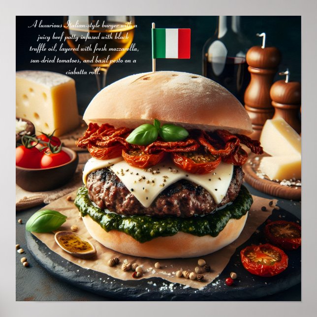 Venetian Vista: Truffle Indulgence Poster (Front)