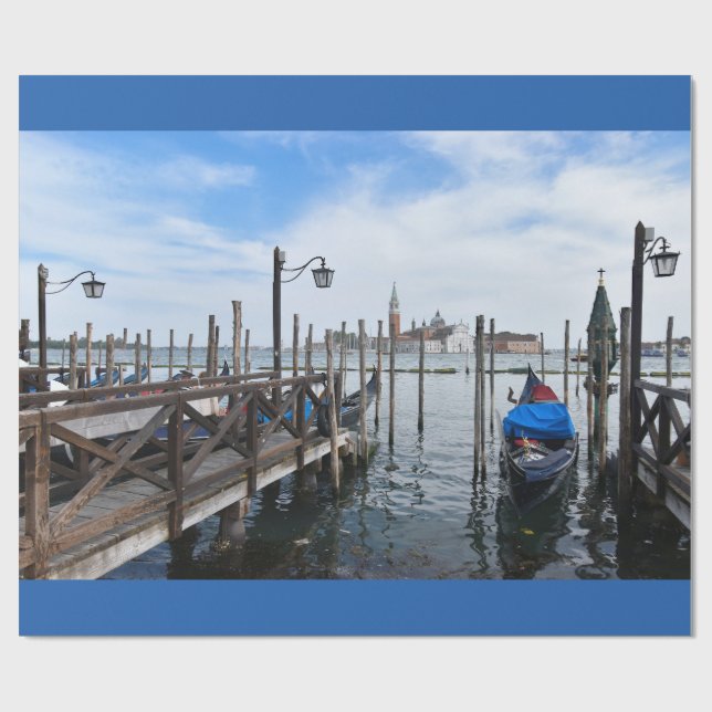 Venetian  wrapping paper (Flat)