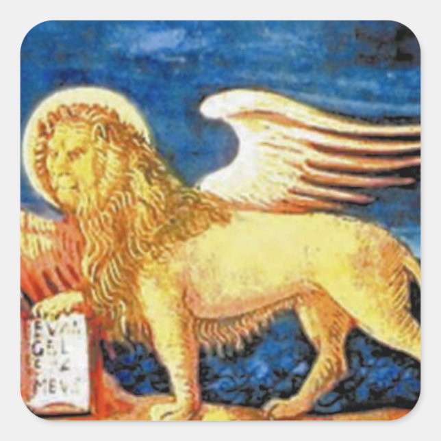 Veneto (Italy) Flag Square Sticker (Front)