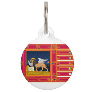 Veneto (Region of Italy) flag Pet Tag