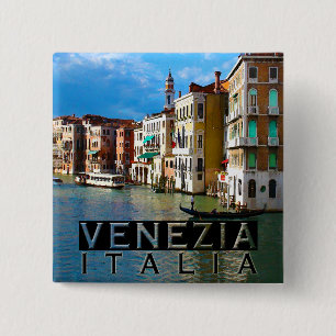 Venezia 15 Cm Square Badge