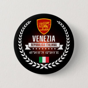 Venezia 6 Cm Round Badge