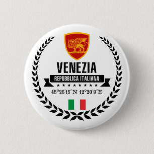 Venezia 6 Cm Round Badge