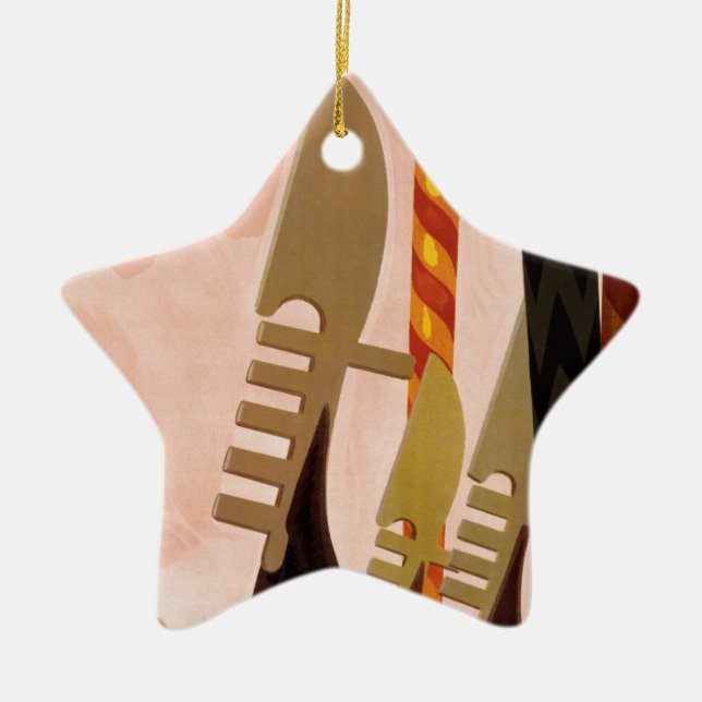 Venezia Ceramic Ornament (Front)