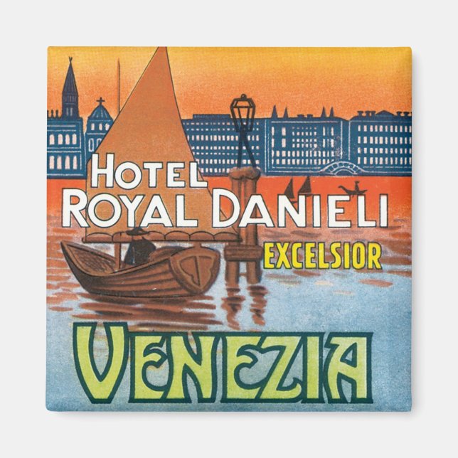 Venezia Hotel Royal Danieli Magnet (Front)