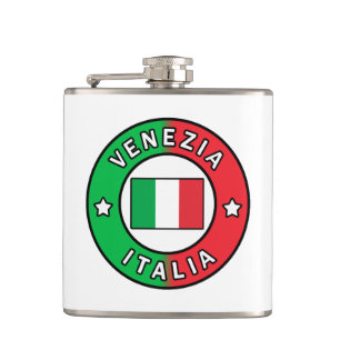 Venezia Italia Hip Flask