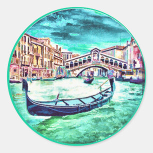 Venezia, Italy Classic Round Sticker