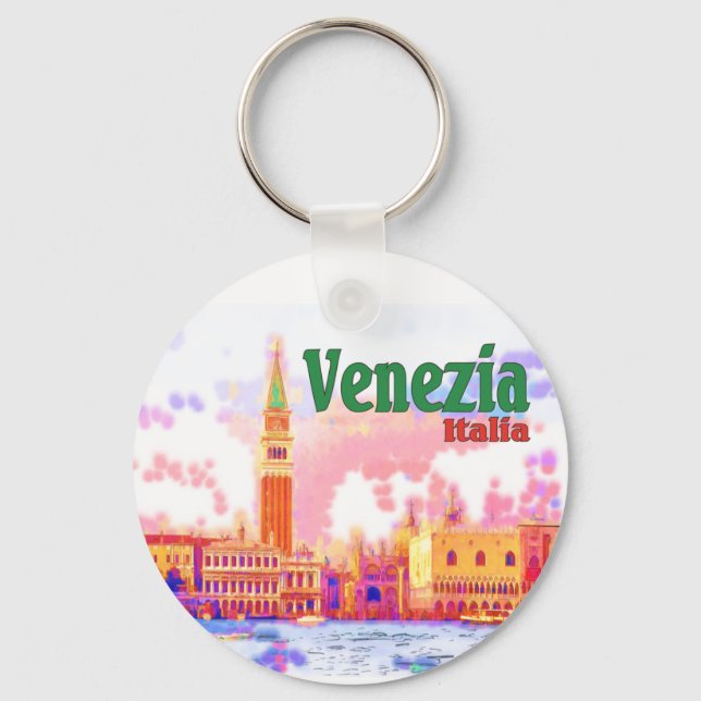 Venezia, Italy Key Ring (Front)