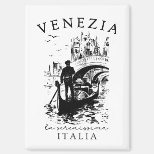 Venezia La Serenissima – Venice Travel Souvenir Magnet