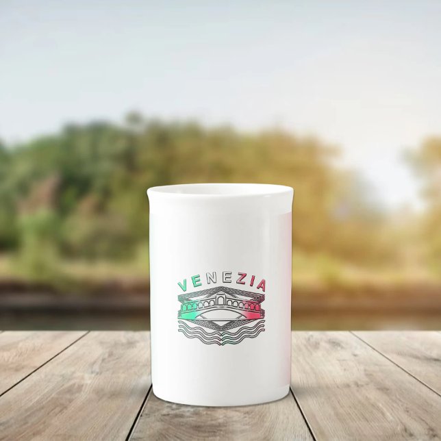 Venezia Rialto Bold LInes Bone China Mug (Creator Uploaded)