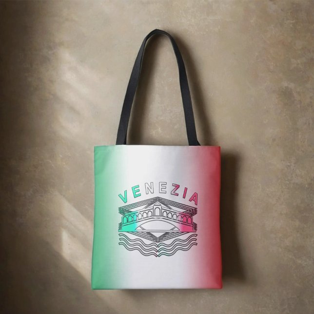 Venezia Rialto Bold Lines Tote Bag (Creator Uploaded)