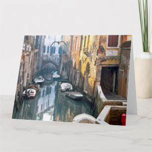 VENEZIA SEGRETA Jumbo Greeting Card