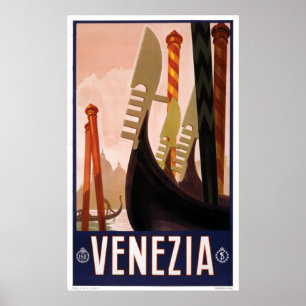 Venezia - Vintage Italian Travel Poster