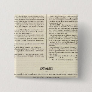 Venezuela 2 15 cm square badge