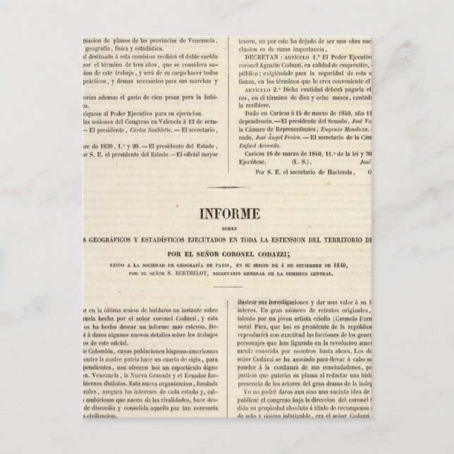 Venezuela 2 postcard (Front)