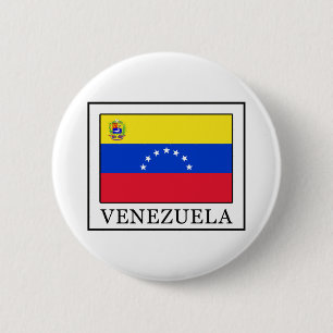 Venezuela 6 Cm Round Badge
