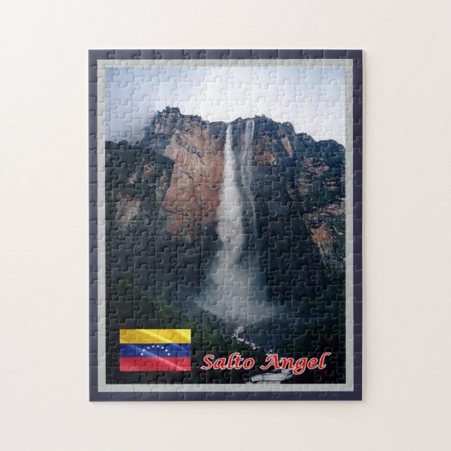 Venezuela - Angel Falls - Jigsaw Puzzle (Vertical)