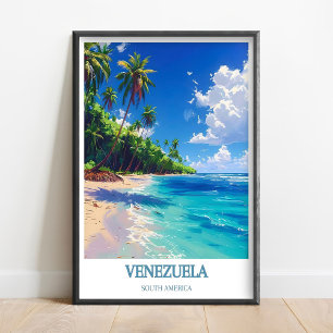 Venezuela Art - Venezuela Poster - Venezuela Print