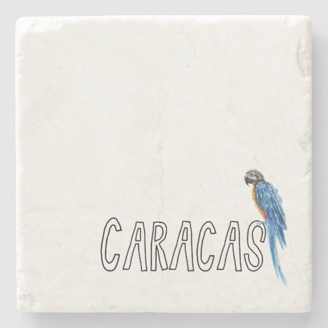 Venezuela - Caracas Stone Coaster (Front)