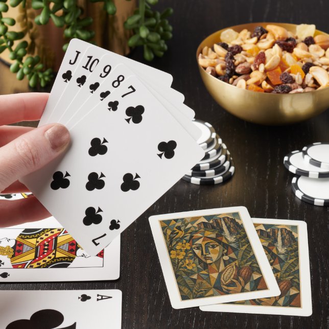 Venezuela Cubist Heritage Playing Cards (In Situ)