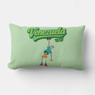 Venezuela Design 1987 – Retro 80s style Lumbar Cushion