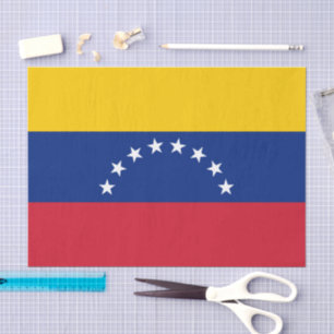 Venezuela fashion, Venezuelan Flag tissue paper