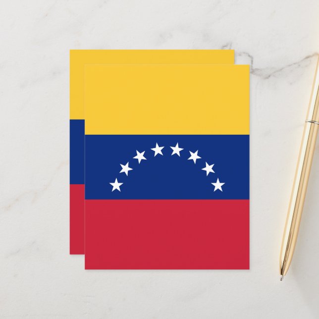 Venezuela flag (Front/Back In Situ)