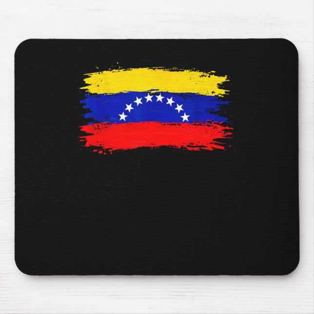 Venezuela Flag 2026 Libre Peace  Mouse Pad (Front)