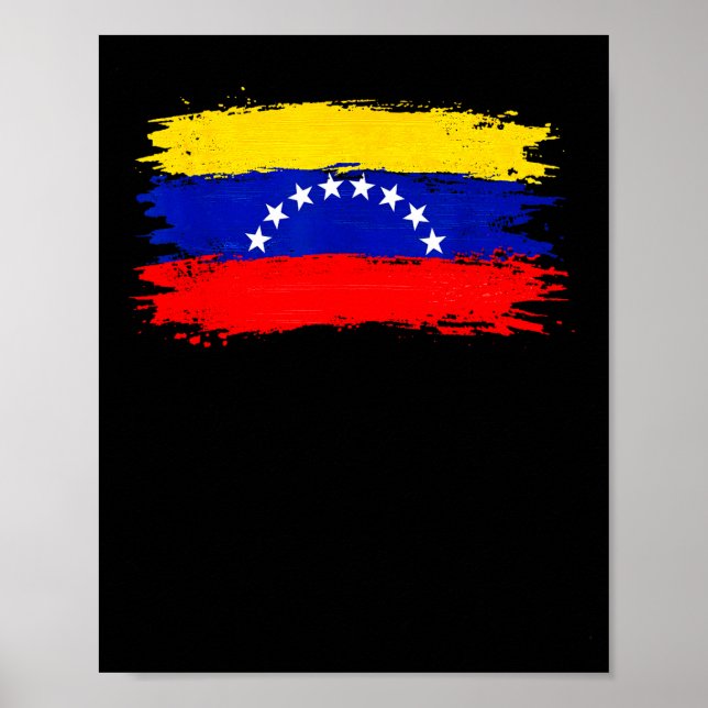 Venezuela Flag 2026 Libre Peace  Poster (Front)