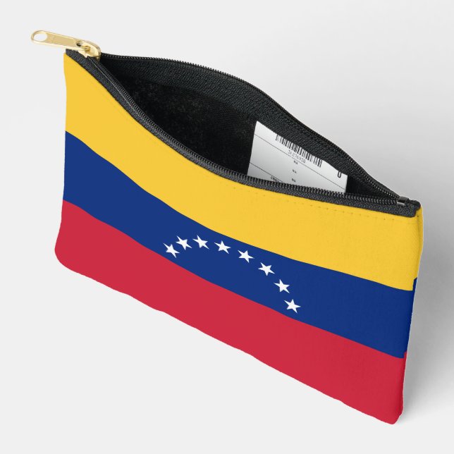 Venezuela flag accessory pouch (Open)