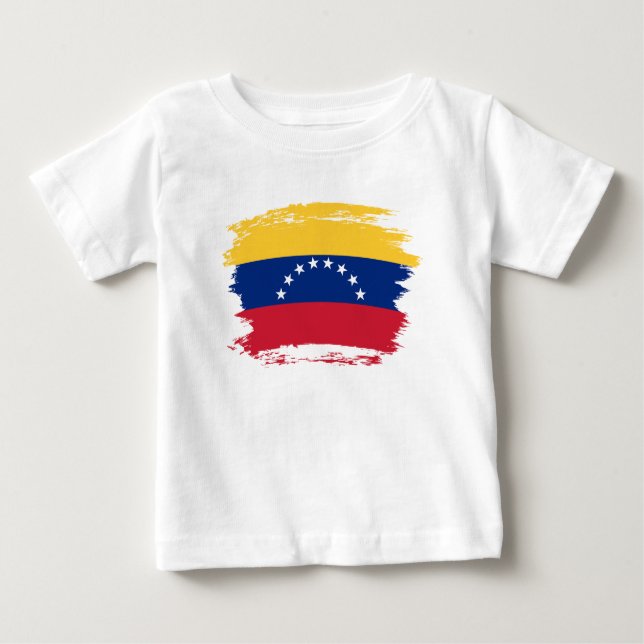 Venezuela flag baby T-Shirt (Front)