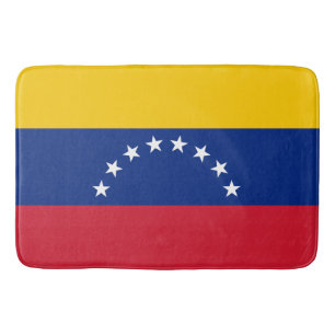 Venezuela flag bath mat