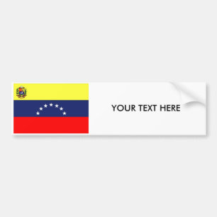 VENEZUELA FLAG Bumper Sticker